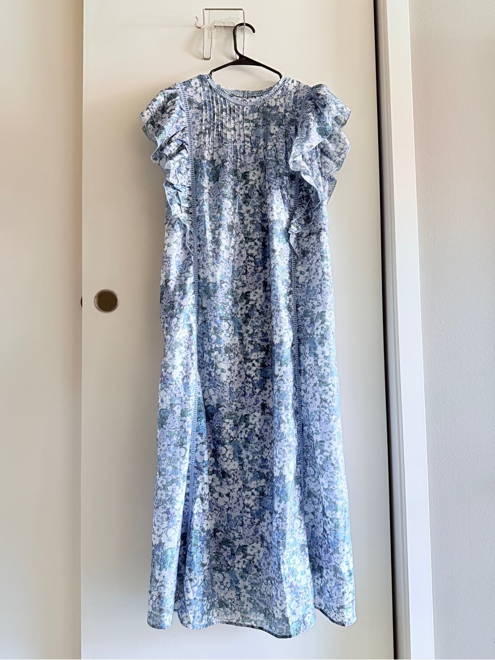 NWT & Other Stories Blue Floral Midi Dress